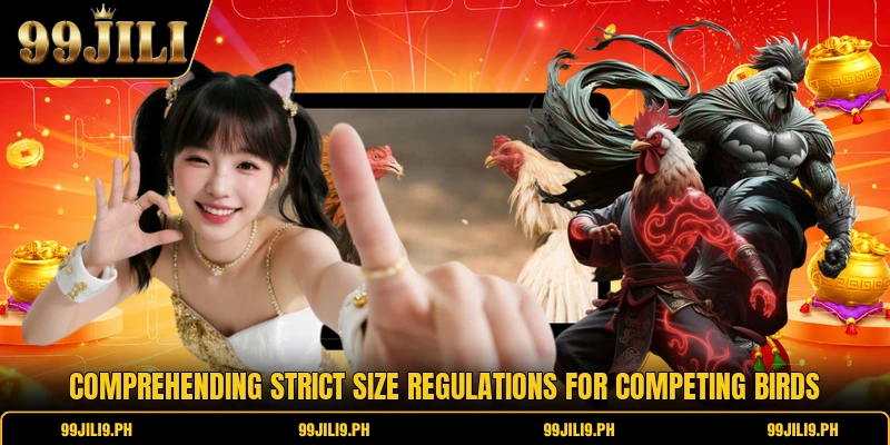Comprehending strict size regulations for competing birds