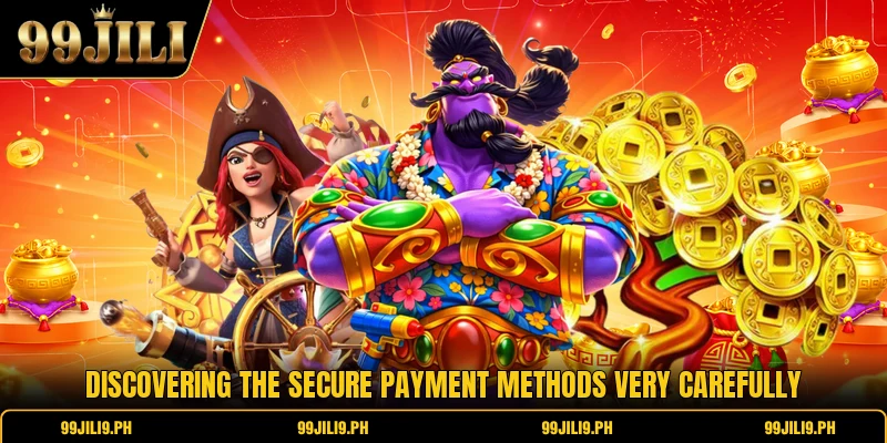 Discovering the secure payment methods very carefully