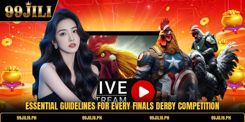 Essential guidelines for every finals derby competition